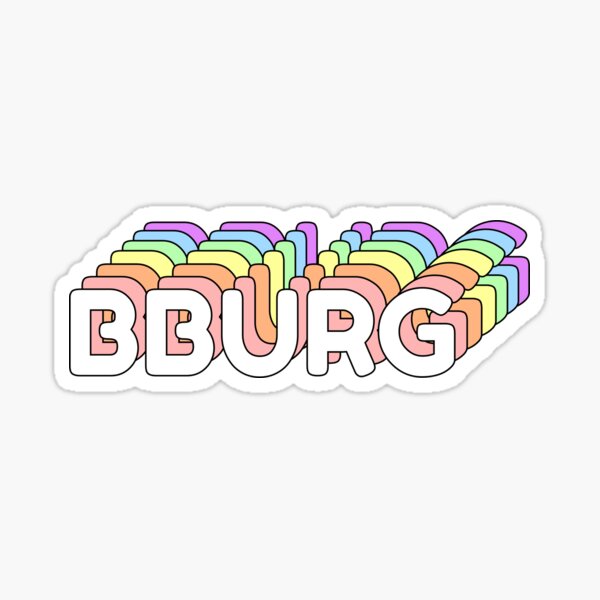 BBURG Sticker