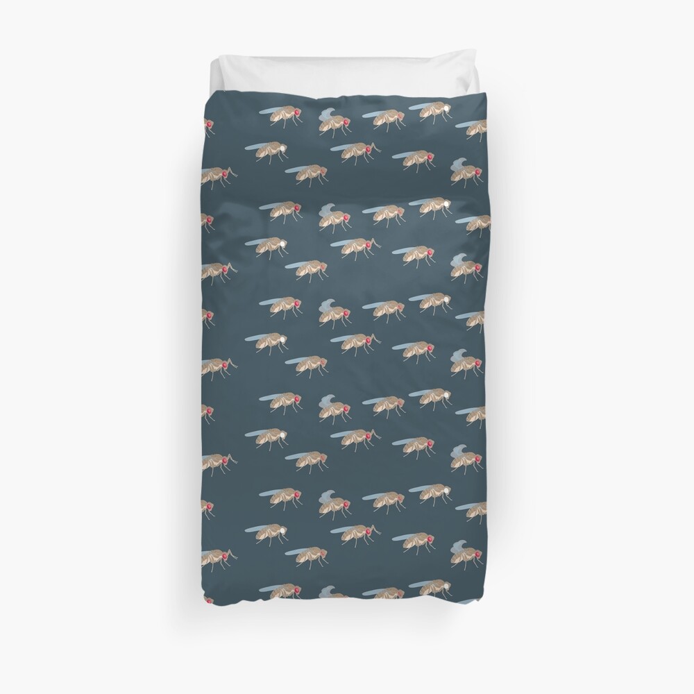 Drosophila Mutations: Ad Hox Solutions for Genome Organization Duvet Cover
