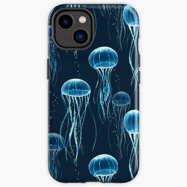 Glowing jellyfish  iPhone Tough Case