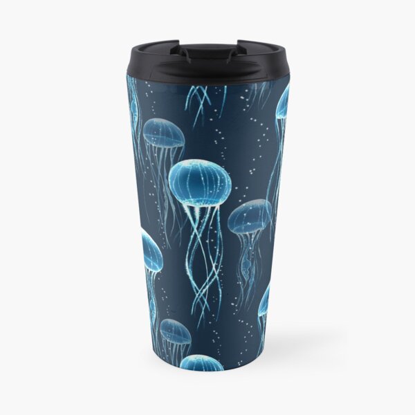 Glowing jellyfish Travel Mug