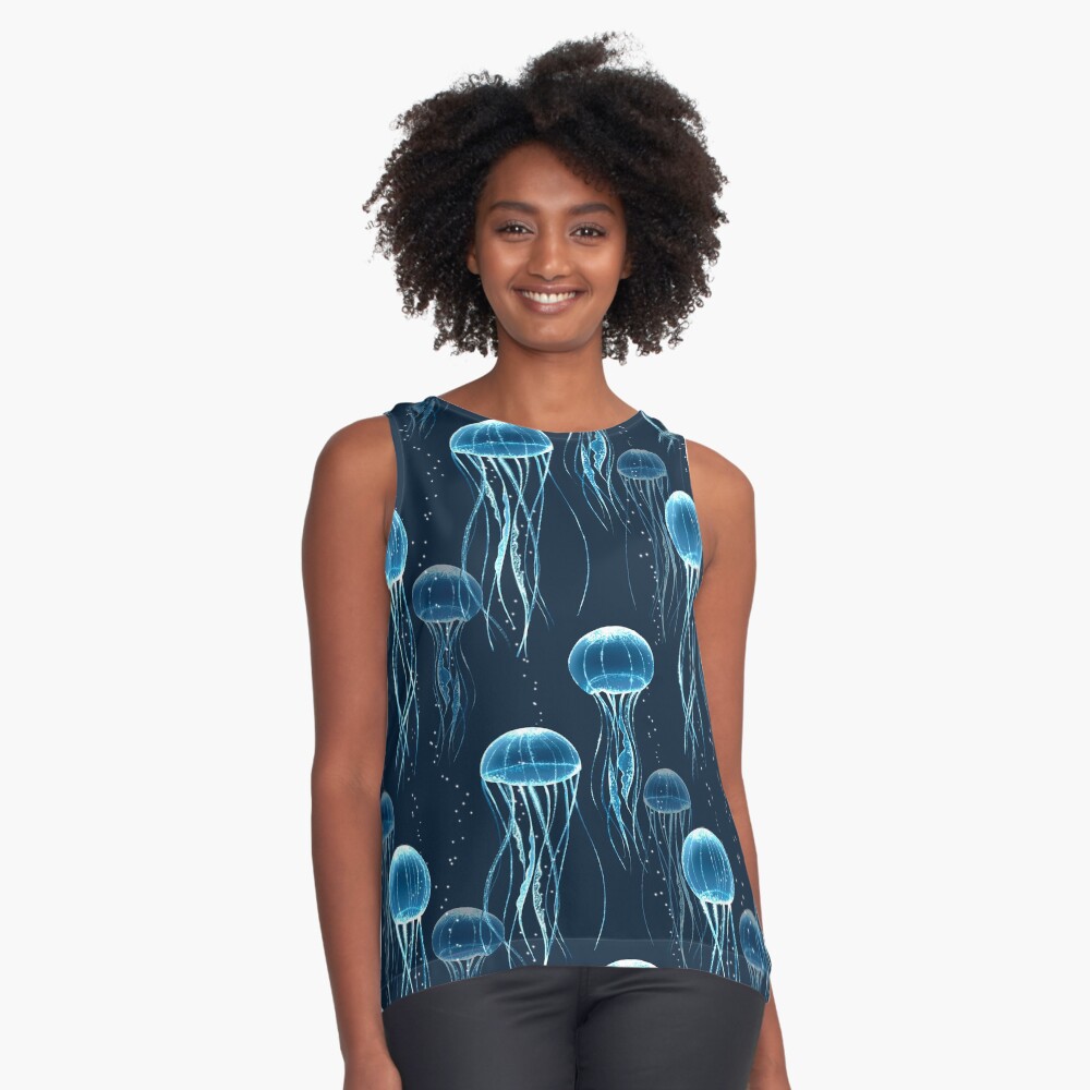 Item preview, Sleeveless Top designed and sold by Gribanessa.