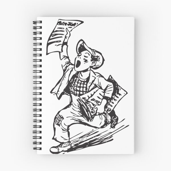 Item preview, NEWSBOY Vintage Art designed and sold by Bruce ALMIGHTY Baker.