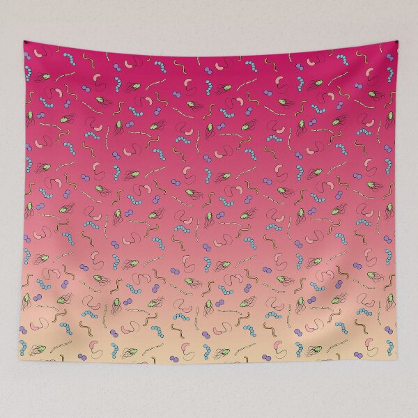 Item preview, Sunset ombre bacteria designed and sold by thevexedmuddler.
