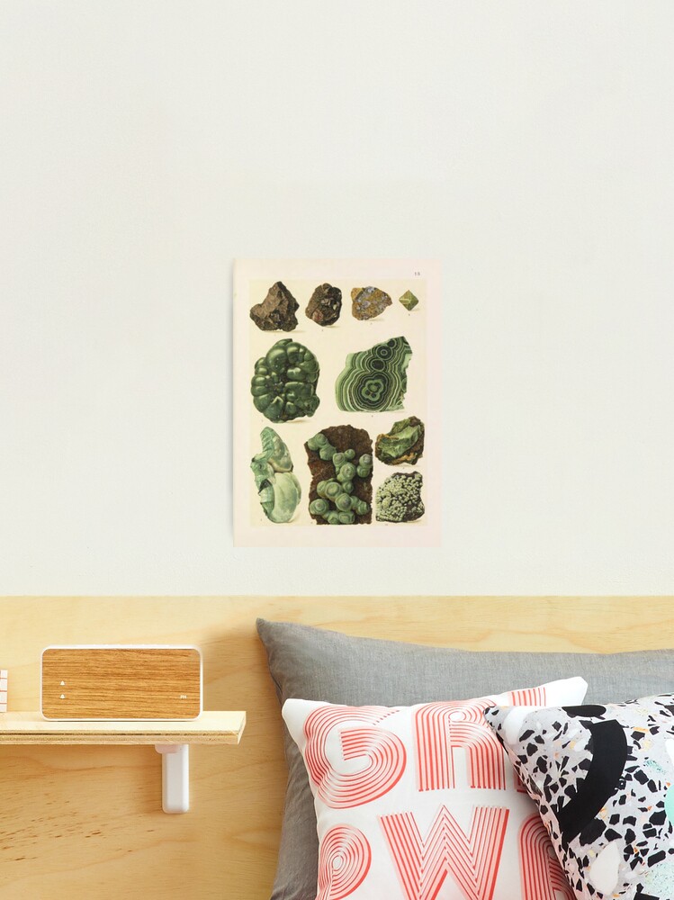 Thumbnail 1 of 3, Photographic Print, Natural Malachite designed and sold by bluespecsstudio.