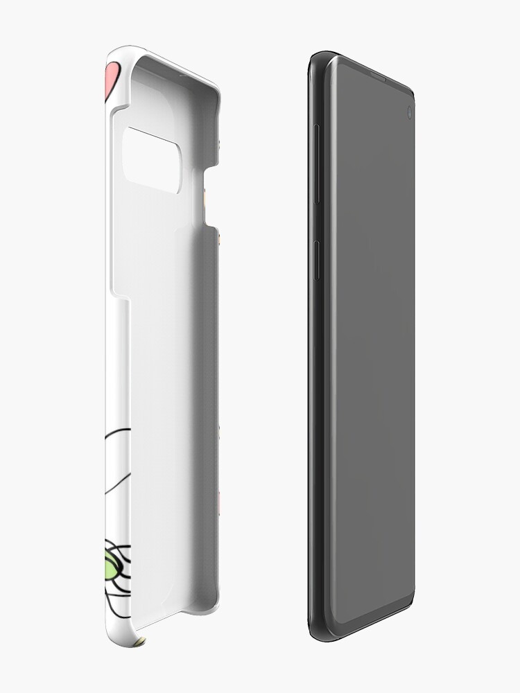 Alternate view of Pastel Rainbow Bacteria Case & Skin for Samsung Galaxy