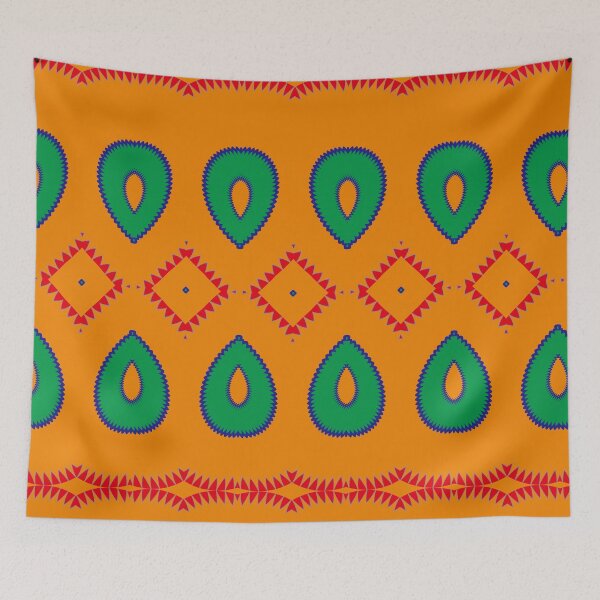 Item preview, Rhombus and leaves designed and sold by lalylaura.