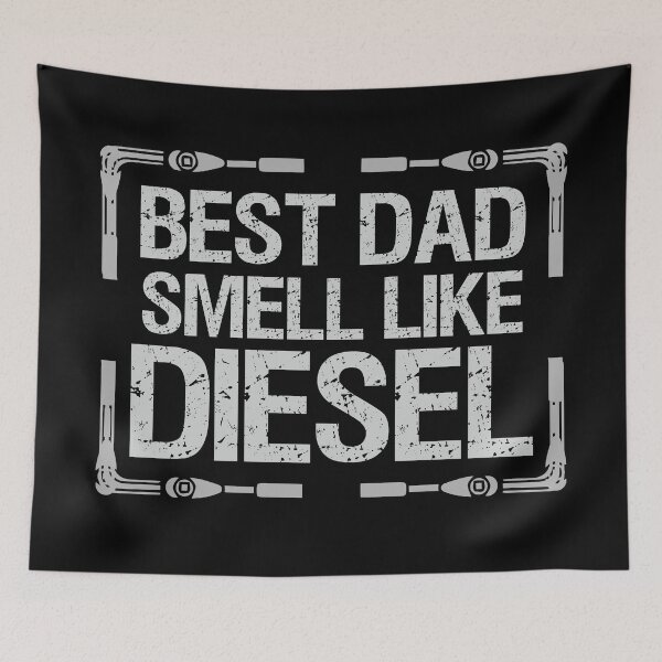 Item preview, Vintage Trucker Diesel Mechanic Best Dad Smell Like Diesel T-shirts Gifts designed and sold by mrsmitful.