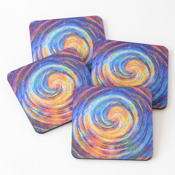 Item preview, Abstraction of vortex wave designed and sold by blackhalt.