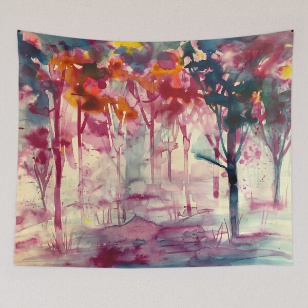 Item preview, romantic trees designed and sold by Marianna Tankelevich.