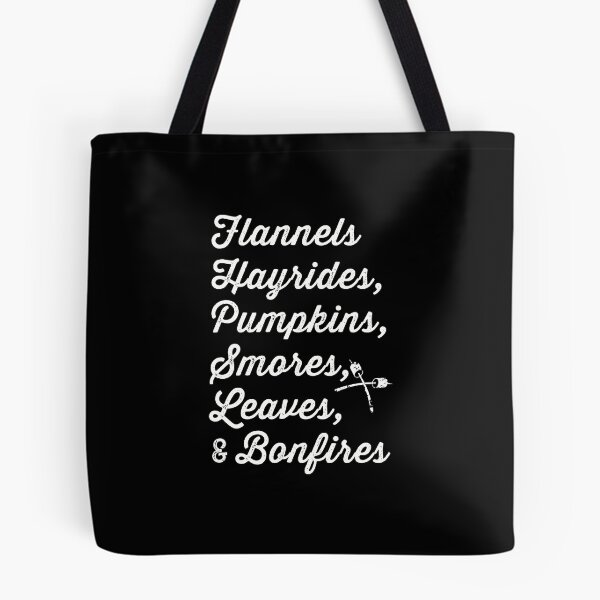 Item preview, Flannels Hayrides Design Smores Bonfires Pumpkins Fall Gift designed and sold by ssmcwhortor.