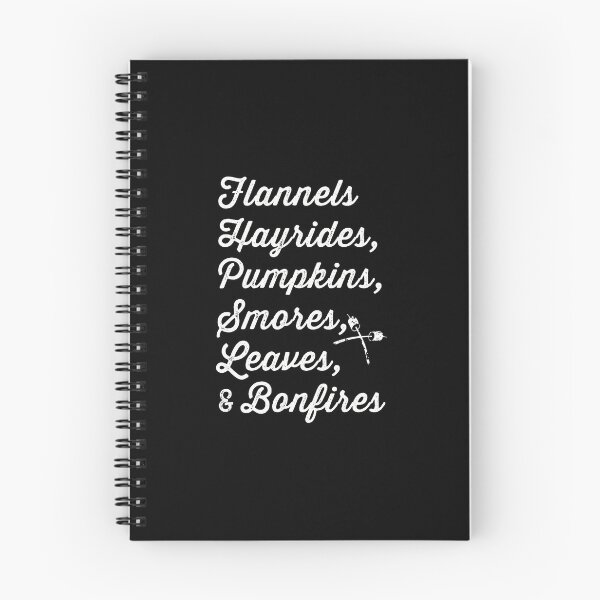 Item preview, Flannels Hayrides Design Smores Bonfires Fall Gift designed and sold by ssmcwhortor.