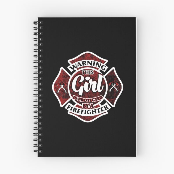 Item preview, Protected By Firefighter Proud Firemen Gift  designed and sold by haselshirt.