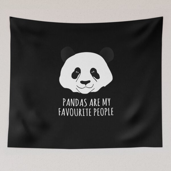 Item preview, pandas are my favourite people designed and sold by FandomizedRose.