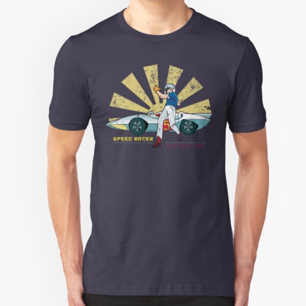 Speed Racer Retro Japanese Slim Fit T-Shirt