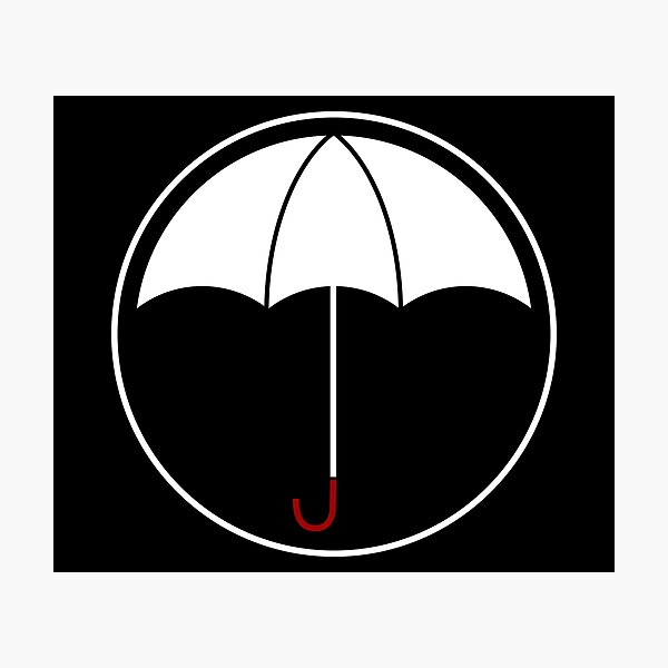 The Umbrella Academy - The Umbrella (White Variant) Photographic Print
