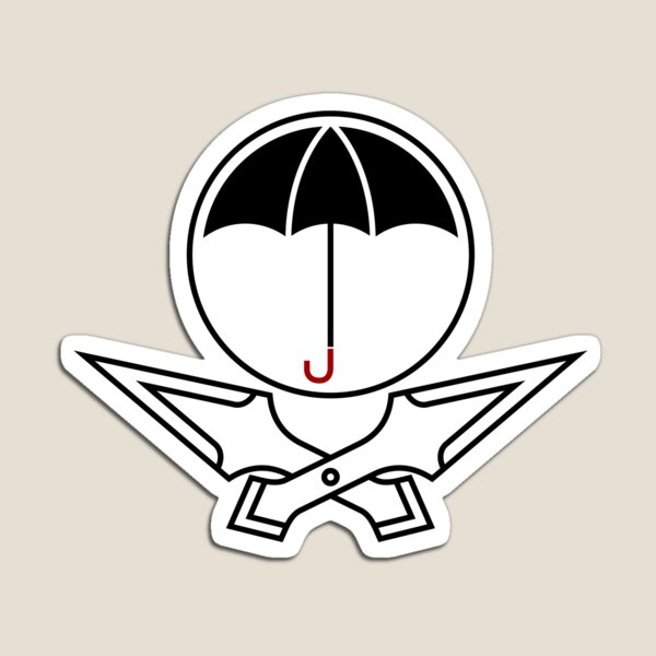 The Umbrella Academy - Number Two "Diego" (Black Variant) Magnet
