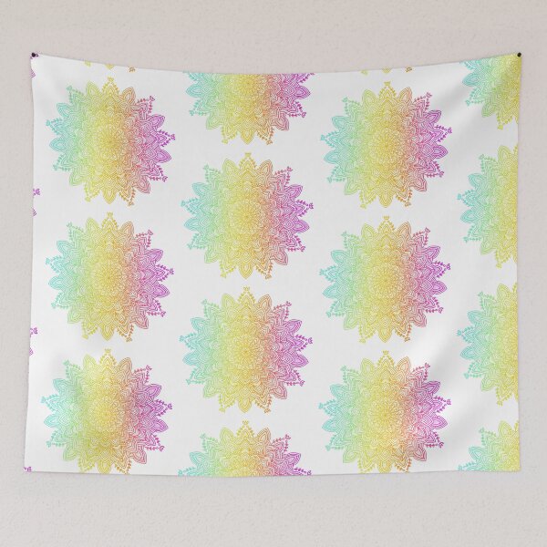 Item preview, Rainbow mandala  designed and sold by Katiepixie.