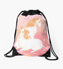 Unicorn Paradise Drawstring Bag