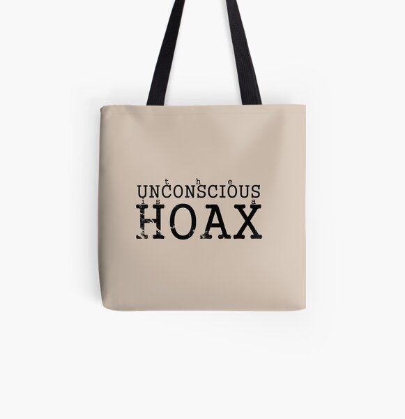 the Unconscious is a HOAX iii All Over Print Tote Bag