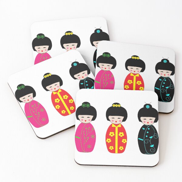 Item preview, Kawaii Geisha Dolls designed and sold by azule1.