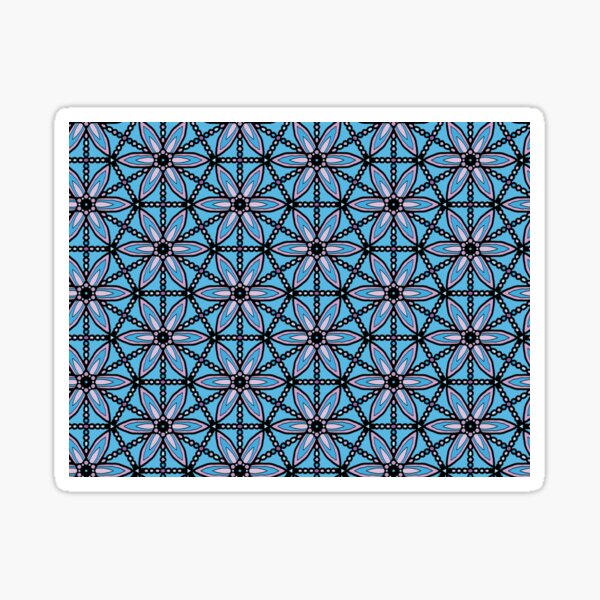 Hexaflowers Sticker