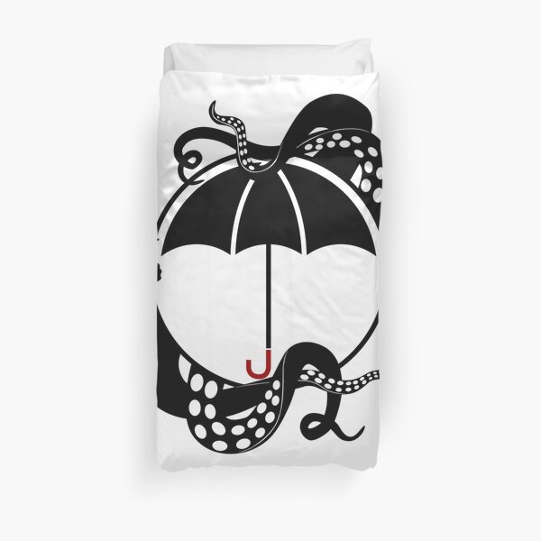 The Umbrella Academy - Number Six "Ben" (Black Variant) Duvet Cover