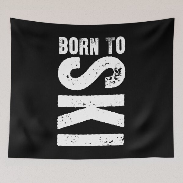 Item preview, Born To Ski Skiing Sports Lover Gift Idea designed and sold by haselshirt.
