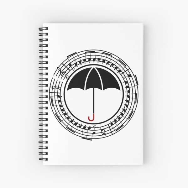 The Umbrella Academy - Number Seven "Vanya" (Black Variant) Spiral Notebook