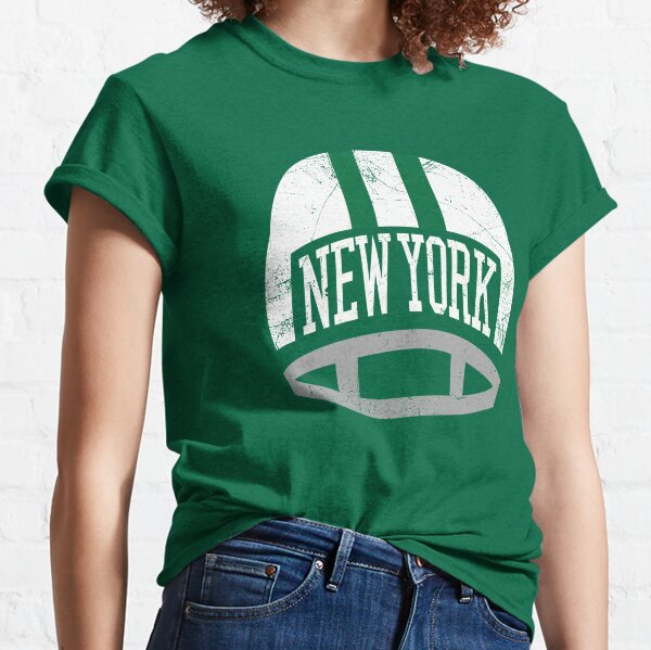 New York Jets T Shirt Vintage NY Jets Shirts Cool Retro Go Cheerleader Alternative Logo Throwback Football Graphic Tee for Men Women