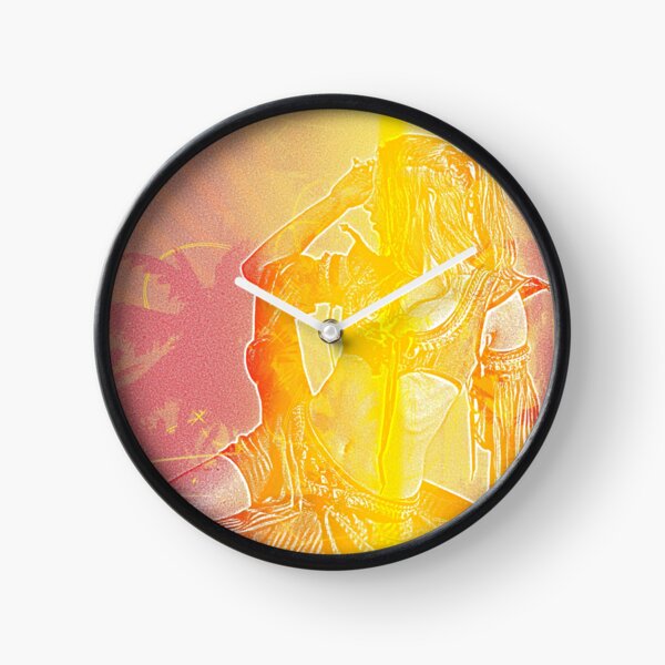 Desert Dreams Belly Dance Clock