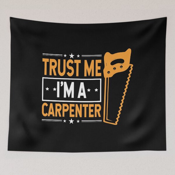 Item preview, Carpenters Shirt Trust Me I'm A Carpenter Gift Tee designed and sold by haselshirt.