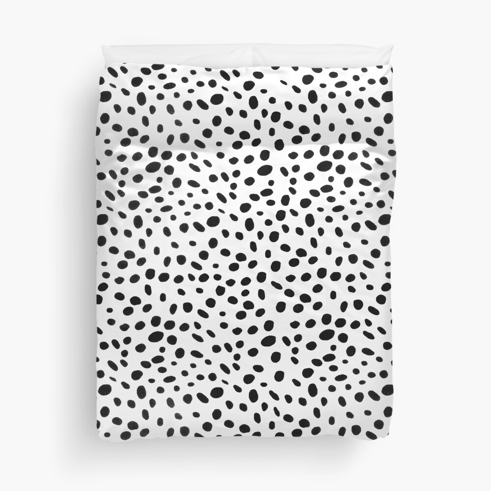 dalmatian spot duvet cover