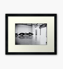 Old Maserati in Garage Framed Print