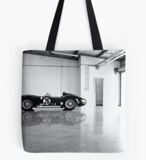 Old Maserati in Garage Tote Bag