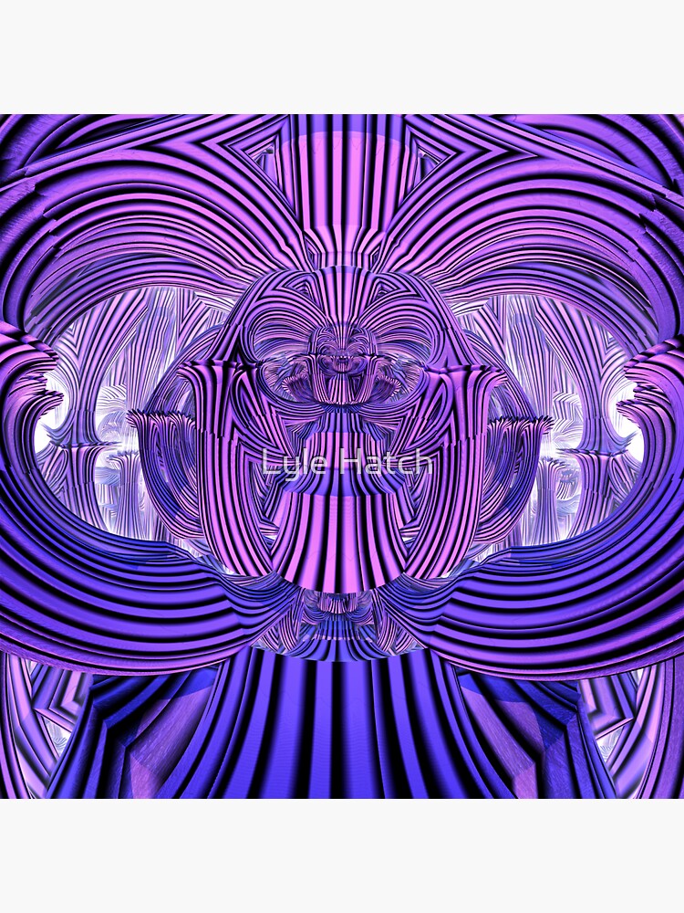 "Pinstripes" Sticker by lyle58 Redbubble