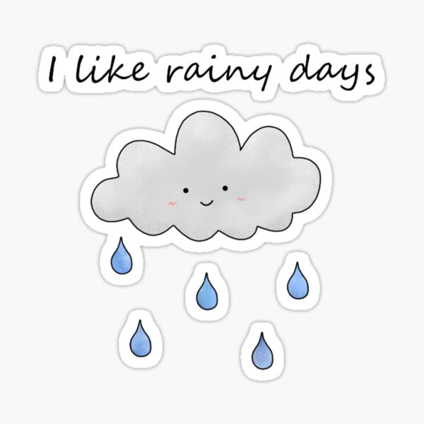 Item preview, I like rainy days designed and sold by Addy4180.