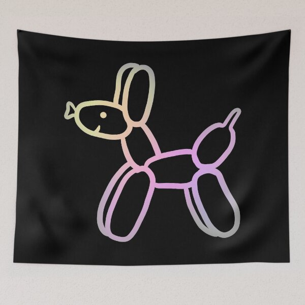 Item preview, Happy Pastel Balloon Dog! designed and sold by KelseyLovelle.
