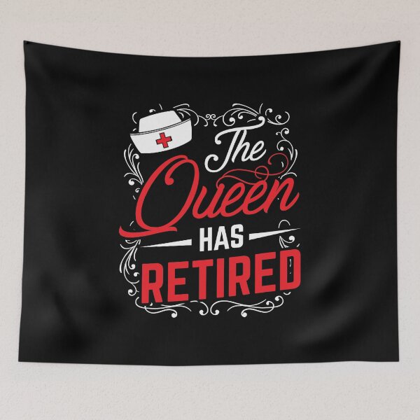 Item preview, Queen Has Retired Nurse Retirement Gift Idea designed and sold by haselshirt.