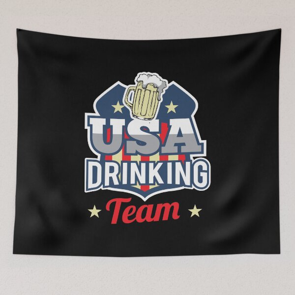 Item preview, Bachelor Party USA Drinking Team Beer Party Wear Gift designed and sold by haselshirt.