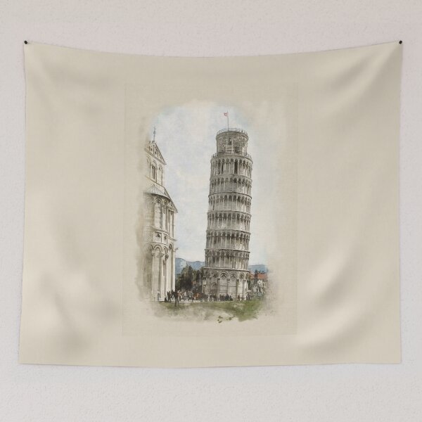 Item preview, The Leaning Tower designed and sold by Creative by Design.