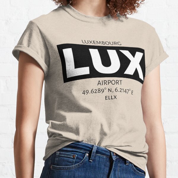 Luxembourg Airport LUX Classic T-Shirt