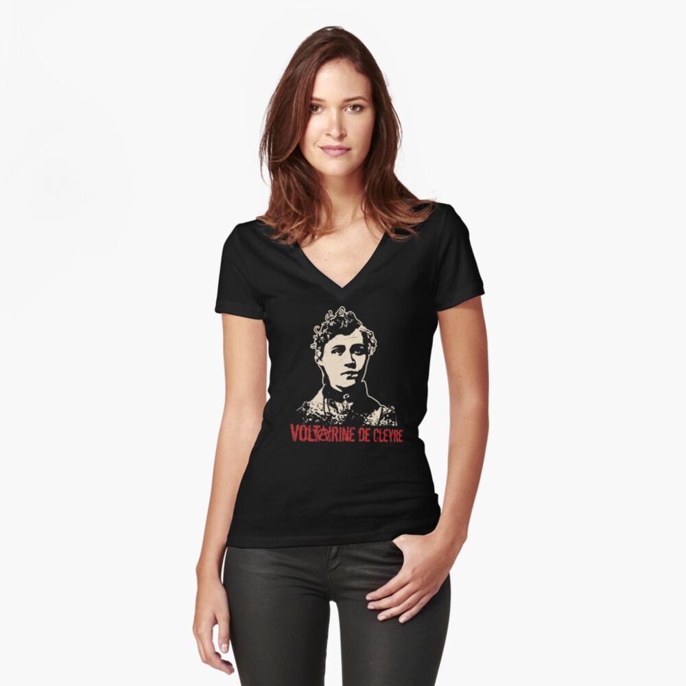 Item preview, Fitted V-Neck T-Shirt designed and sold by radvas.