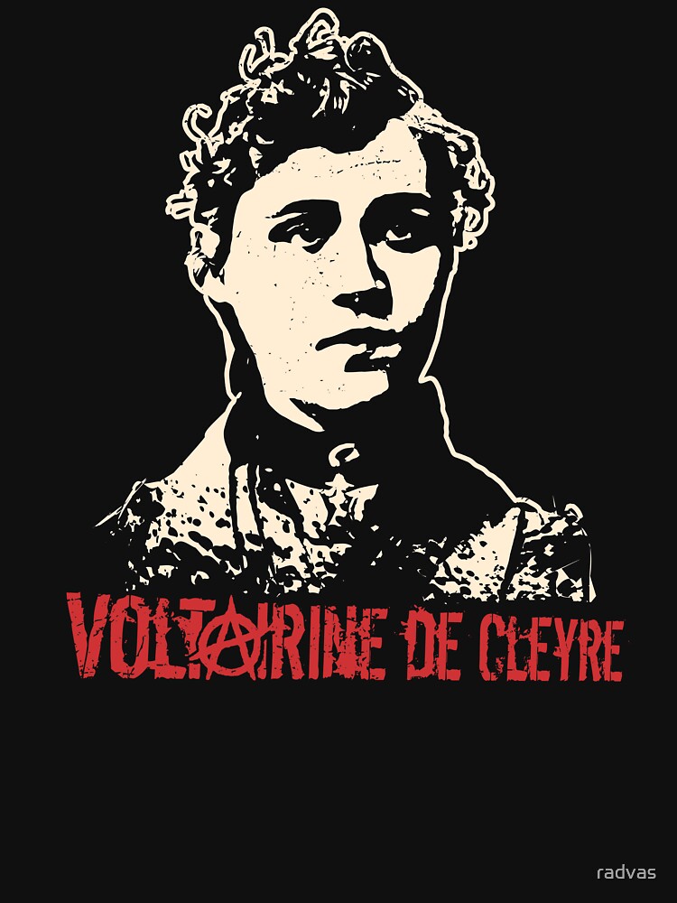 Thumbnail 3 of 3, Relaxed Fit T-Shirt, Voltairine De Cleyre - Anarchists designed and sold by radvas.