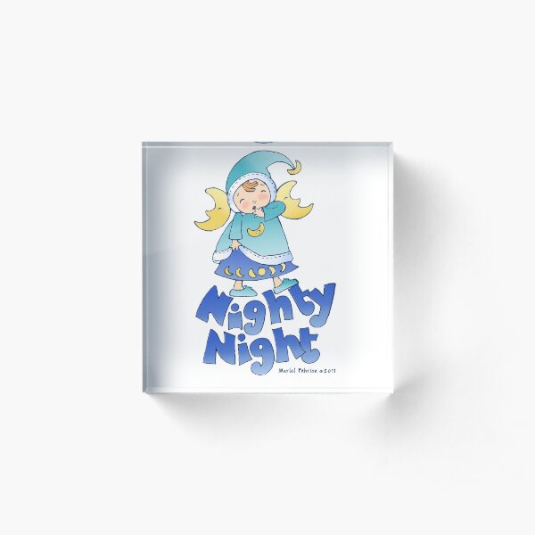 Nighty Night Sprite Acrylic Block