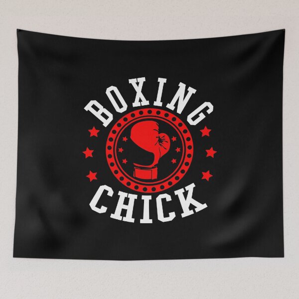 Item preview, Boxing Sports Player Boxing Chick Birthday Gift Idea designed and sold by haselshirt.