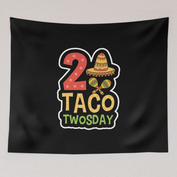 Item preview, Tacos Sombrero 2 Taco Twosday Birthday Gift designed and sold by haselshirt.
