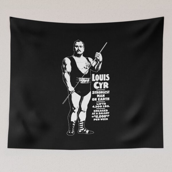 Item preview, Strongest Man On Earth - Louis Cyr - Strongman Graphic designed and sold by warishellstore.