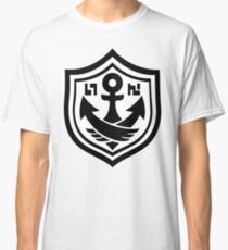 SquidForce White Anchor Tee Classic T-Shirt