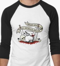 The Rabbit of Caerbannog Men's Baseball Âľ T-Shirt