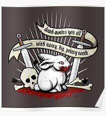 The Rabbit of Caerbannog Poster